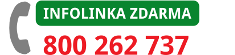 Infolinka ZDARMA: 800 262 737